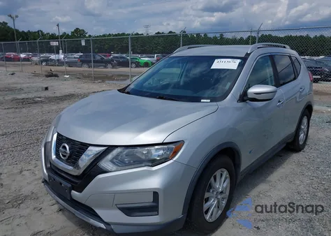 2017 Nissan Rogue Hybrid Sv из США, поврежденный, VIN 5N1ET2MT3HC814856